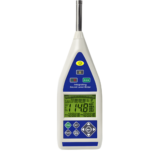 Enviro Test Construct Integrating Noise Level Sound Meter