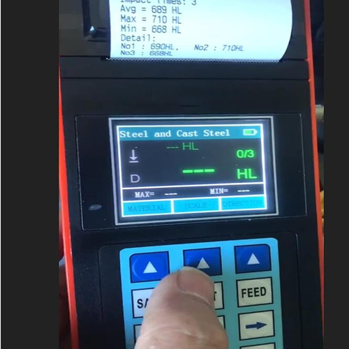 Enviro Test Construct Portable Leeb Durometer Hardness Tester - Image 6