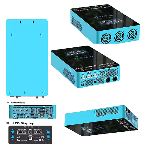 Touched Screen Solar Power Inverter With LCD Display - Enviro Test Construct