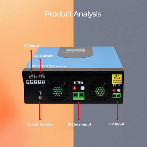 High Efficiency 230V AC 24v DC 3000watt Pure Sine Wave Hybrid With Upgraded MPPT - Enviro Test Construct - Image 2