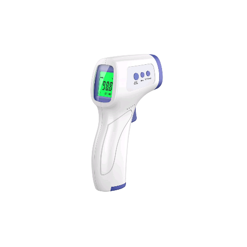 Non-Contact Infrared Forehead Thermometer with LCD Display – Enviro Test Construct