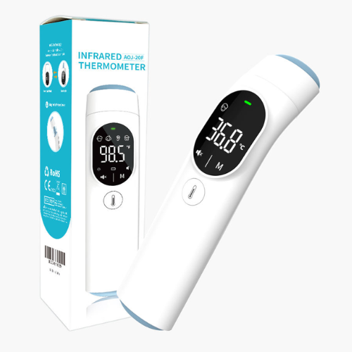 Portable Infrared Forehead Thermometer with LED Display - Enviro Test Construct - Image 2