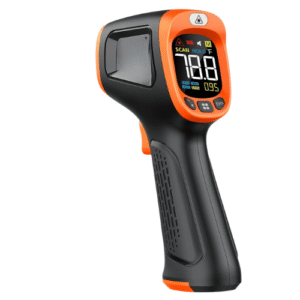 High-Accuracy Infrared Thermometer with 20-Set Memory - Enviro Test Construct