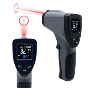 High-Precision Infrared Thermometer with Adjustable Emissivity - Enviro Test Construct