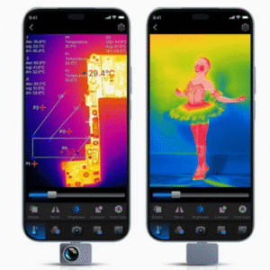 Handheld Infrared Thermal Imager with Digital 15X Zoom- Enviro Test Construct