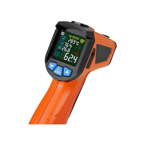 Fast Response Infrared Thermometer with Adjustable Emissivity - Enviro Test Construct - Image 2