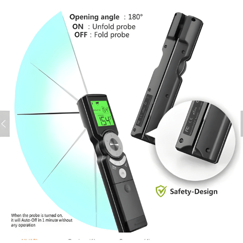 ETC Fast Smart Foldable Probe Meat Thermometer