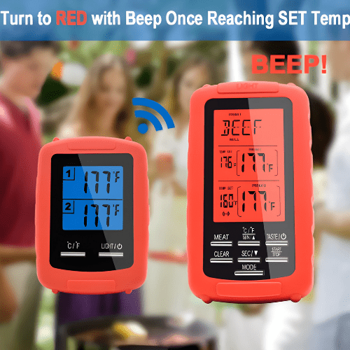 ETCWaterproof Meat Dual Thermometer - Image 3