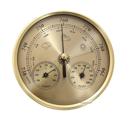 3-in-1 Multifunction Weather Station Barometer Hygrometer - Enviro Test Construct