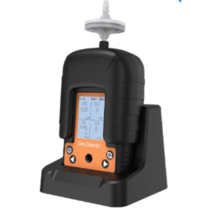 4-in-1 Gas Detector w/ Vibration, Light Alarms, Pump – Enviro Test Construct