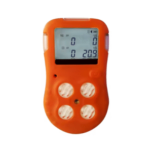 Portable 4 - in - 1 Multi Gas Detector – Combustible and Toxic Gas Sensor - Enviro Test Construct 