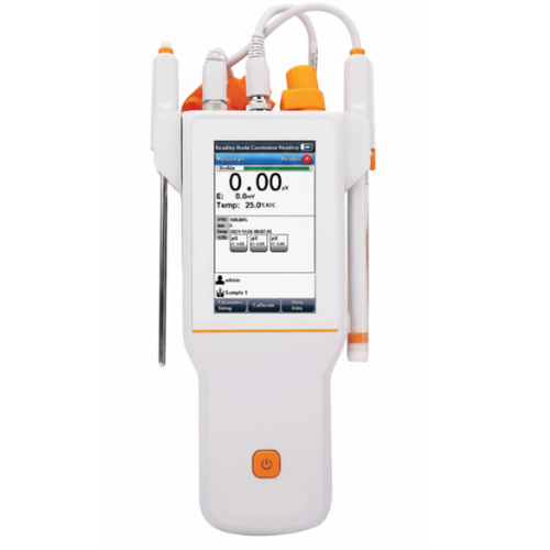Portable pH Ion Meter Touchscreen Waterproof Laboratory Digital - Enviro Test Construct