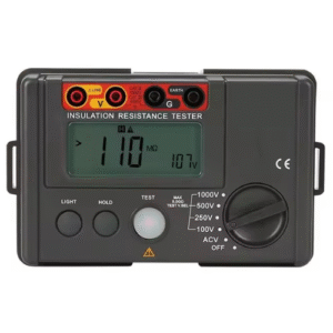 High Voltage Digital Insulation Resistance and AC Voltage Tester - Enviro Test Construct