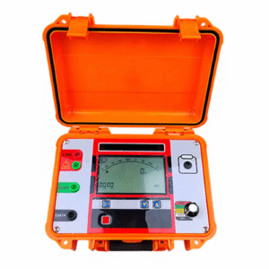 High Voltage Digital Insulation Resistance Ohmmeter with 10 kV Output - Enviro Test Construct