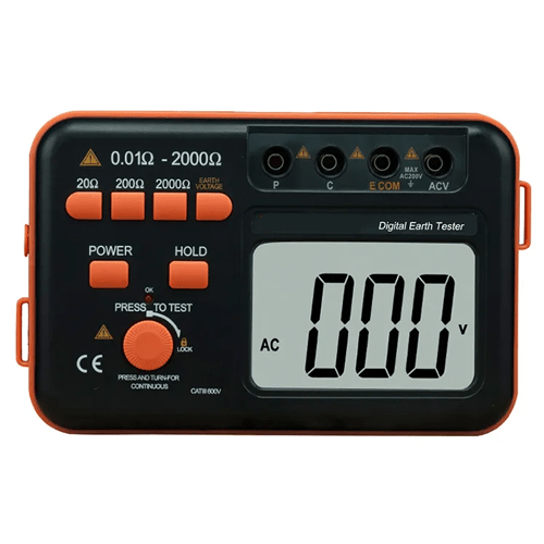 Enviro Test Construct Earth Ground Megohmmeter