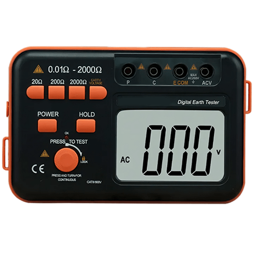 Enviro Test Construct Earth Resistance Megohmmeter