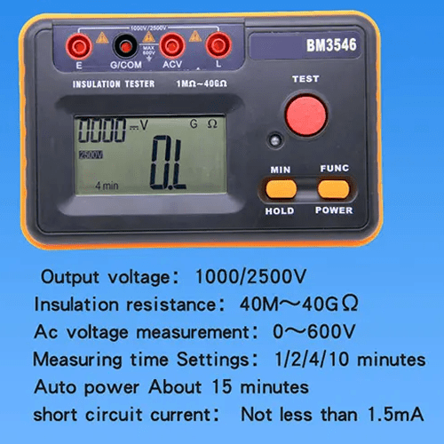 Enviro Test Construct Resistance Megohmmeter - Image 5
