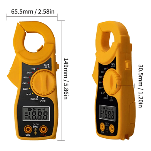 Enviro Test Construct LCD Digital Clamp Ohmmeter - Image 4