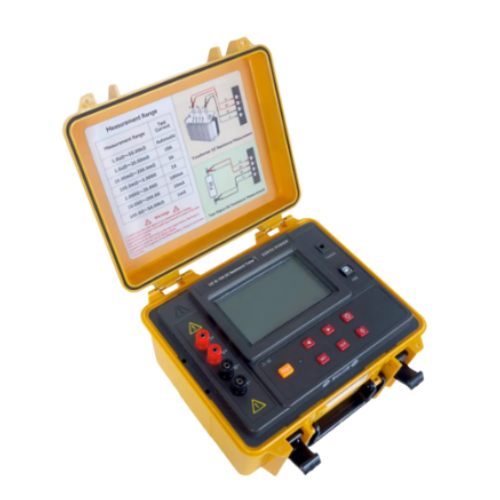 Digital Winding Resistance Tester With High Accuracy And Protection - Enviro Test Construct