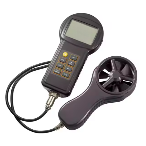 TECPEL AVM-715 Handheld Digital Anemometer with Temp - Enviro Test Construct