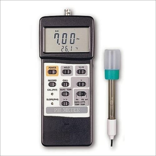 Handheld pH and Redox Meter with Temperature Measurement and Dual LCD Display Enviro Test Construct - Image 2