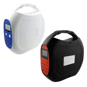 216 W Outdoor Camping Portable Power Station With Flashing Light - Enviro Test Construct