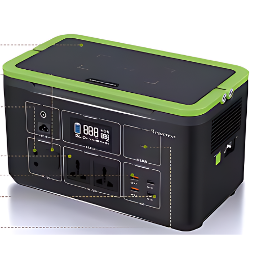 700 W Lithium Battery Portable Power Station With 150 W MPPT Charge - Enviro Test Construct - Image 2