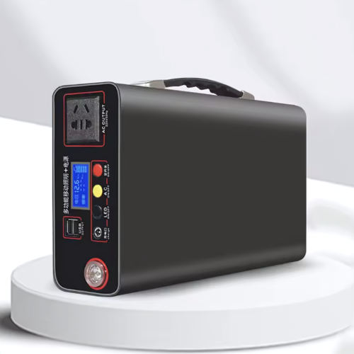 300 W Portable Power Station With 220 V AC USB Output And LED Light - Enviro Test Construct