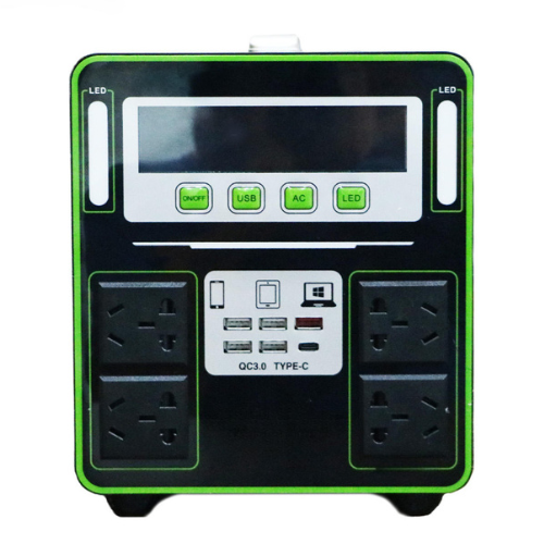 Power Station with Multiple Plug Options for Camping - Enviro Test Construct