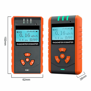 Enviro Test Construct Personal Dose Radiation Detector