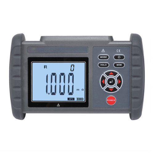 Portable Digital DC Low Resistance Meter Micro Ohmmeter 20A Tester - Enviro Test Construct