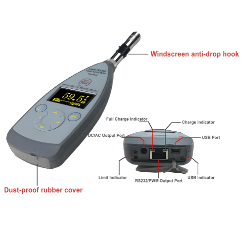 Enviro Test Construct Real Time Sound Level Meter - Image 4