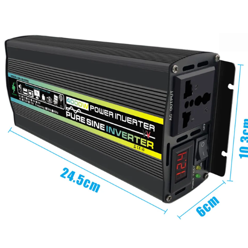 Pure Sine Wave Portable Solar Inverter - Enviro Test Construct