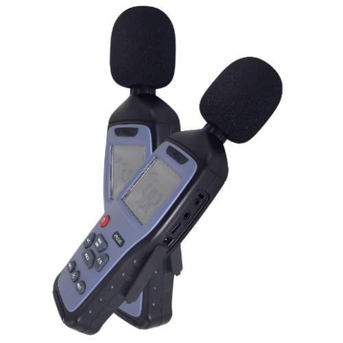 Enviro Test Construct Sound Level Meter With Noise Detector Data Logger - Image 2
