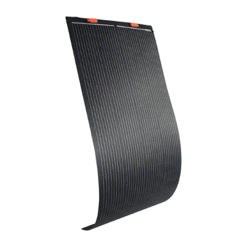 Flexible Solar Panel With Power Cell Mono Strips - Enviro Test Construct