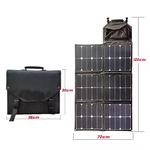 Flexible 360 W Foldable Solar Panel with High Efficiency - Enviro Test Construct