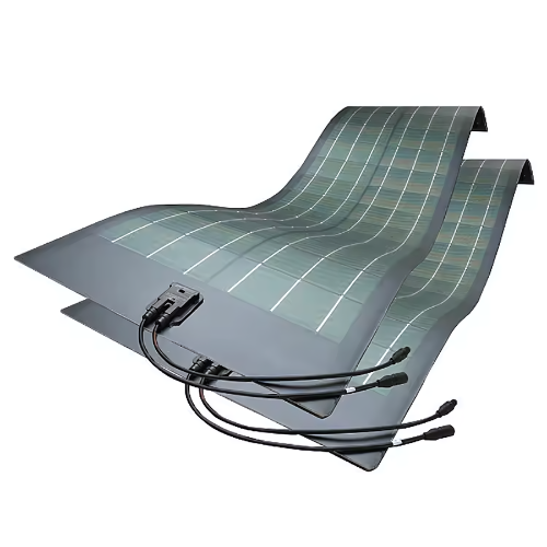 100 W/250 W Flexible Solar Panel Kit Narrowboats with Power Tolerance of 3 % - Enviro Test Construct
