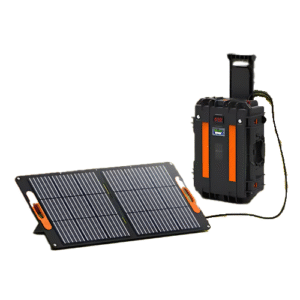100 W Portable Foldable Flexible Solar Panel with High Efficiency - Enviro Test Construct