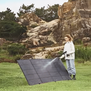 Foldable Solar Panel with 23 to 25 % High Conversion Efficiency - Enviro Test Construct
