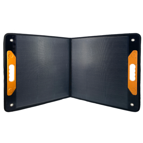 Portable Solar Panel 60 W For Outdoor Camping With Handles - Enviro Test Construct