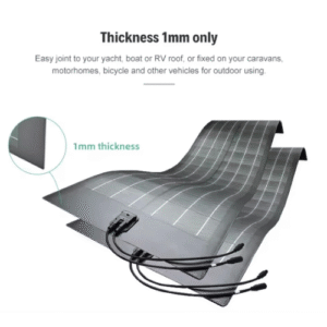 Flexible Solar Panels With CIGS Thin Film - Enviro Test Construct