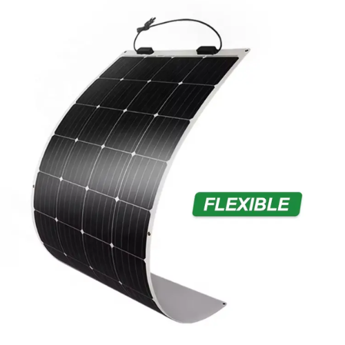 Flexible Solar Panels With Light Weight Rollable Thin Film - Enviro Test Construct