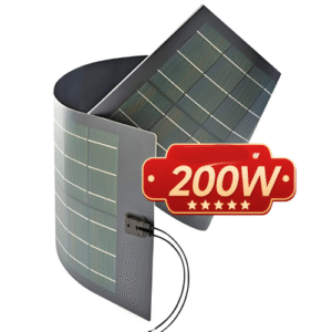Flexible  Solar Panel With Thin Film Monocrystalline - Enviro Test Construct
