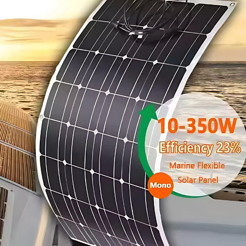 50 W/100 W/160 W/200 W/300 W/360 W Flexible Solar Panel with 22 % Panel Efficiency - Enviro Test Construct