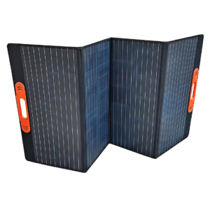 Custom Mini Round Semi Flexible Power Up Camping Gears 200W Foldable Solar Pan - Enviro Test Construct