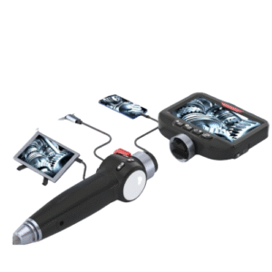 Handheld Industrial Endoscope with 360° Rotating Articulated Probe - Enviro Test Construct