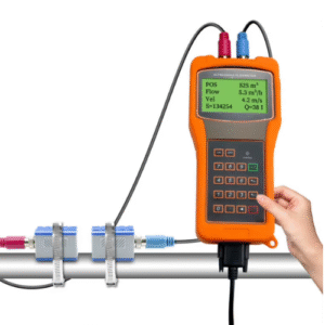 Portable Handheld Ultrasonic Water Flowmeter - Enviro Test Construct