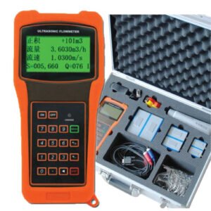 Enviro Test Construct Anti-Corrosion Smart Display Accurate Handheld Portable Ultrasonic Flowmeter