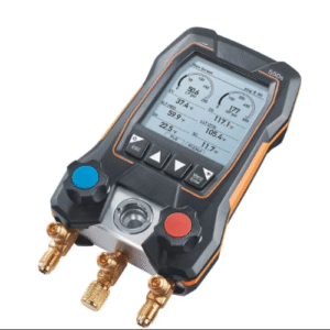 Intelligent Digital Refrigerant Meter With Wired Clamp Temperature Probe - Enviro Test Construct