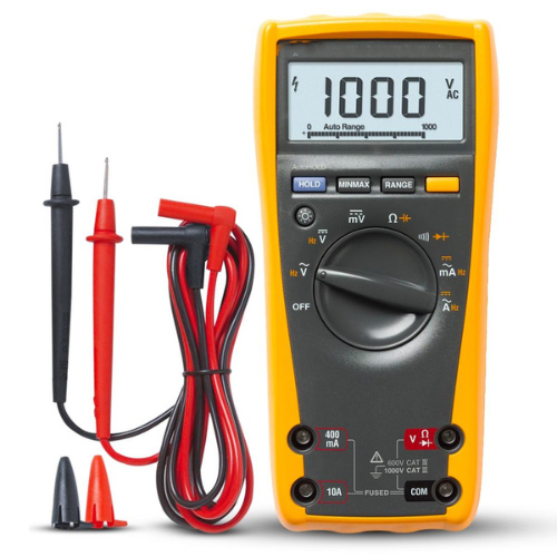 True - RMS Clamp Meter With IFlex Probe, 2500A AC Current Range - Enviro Test Construct